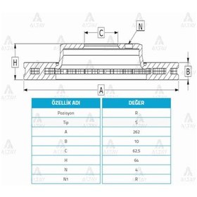 Resim Maher-03612 Fren Diski Accent 06-11 Era Getz 00-11 I20 09-12 R 515087138 