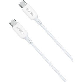 Resim Anker Powerline Iii Usb-C To Usb-C 1.8M Şarj/Data Kablosu - Beyaz - 100W Güç Destekli - A8856 (som 
