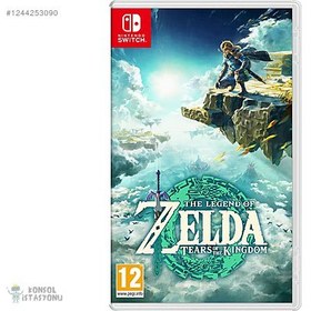 Resim Zelda Tears Of Kingdom Sıfır Nintendo Switch Oyun Kartuşu 