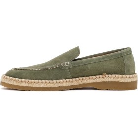 Resim Derimod Erkek Yeşil Süet Deri Casual Loafer 26SFD828110 