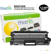 Resim Printpen BROTHER TN-871XLBK Siyah Yüksek Kapasite Chipsiz (12K) Muadil Toner 