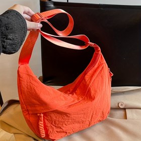 Resim Şık Kadınlar İçin Çapraz Vücut Mantı Çantası - Çok Fonksiyonlu Günlük Omuz Çantası, Geniş Kapasiteli, Hafif, 8 Farklı Renk Seçeneği, Püskül Detaylı Naylon Kumaş, Katlanabilir Ayarlanabilir Askılı, Fermuarlı, Polyester Astar, Her Mevsim Kullanıma Uygun, Şehir Temalı Moda Aksesuar 
