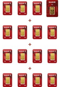 Resim Nadir Gold 24 Ayar 20 Gram Külçe Altın 1 Adet 5 Gram Külçe Altın + 15 Adet 1 Gram Külçe Altın 