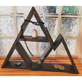 Resim Shaqtiwe Buneba Design Ahşap Raf 