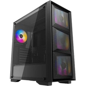 Resim Deepcool Matrexx 50 Mesh 4fs PF700 700W 80PLUS 4xrainbow Fan Atx Siyah Kasa 