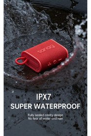 Resim RTG Sanag M13S Pro Max Bluetooth Hoparlör Sd Kart Type-C RGB Işıklı Taşınabilir Ses Bombası 