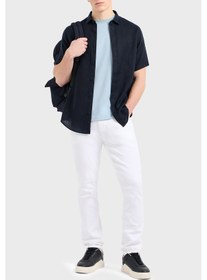 Resim Armani Exchange Erkek Kot Pantolon Xm000070 Af14267 U0001 Beyaz Beyaz 