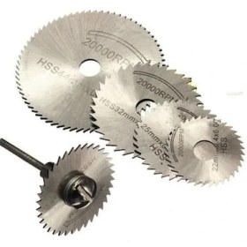 Resim Nipower Gravür Spiral Mini Taşlama Hss Kesme Disk 6 Parça 