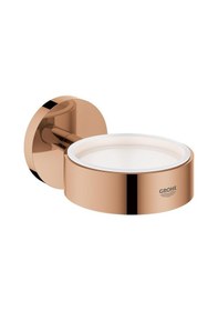Resim Grohe Sabunluk Ve Diş Fırçalığı Essentials Warm Sunset - 40369da1 Bakır 
