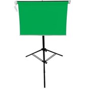 Resim Weifeng 65cm x 120cm Kumaş Greenbox (Yeşil) Taşınabilir Portre Fon Perdesi 