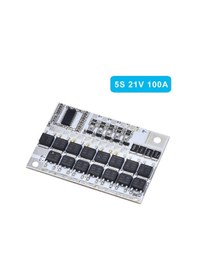 Resim 5S - 100A Balanslı Bms Lityum Batarya Şarj Koruma Devre... 