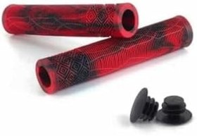 Resim 165mm Kırmızı Siyah Renkli Bmx Dirt Jump Bisiklet Elcik Kırmızı 