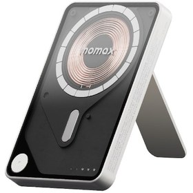 Resim Momax IP131HKW Power X Pro+Magnetic Wireless 5000 mAh Standlı + USB-C Kablo Powerbank Beyaz 
