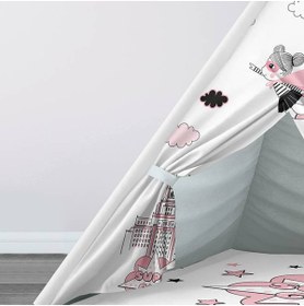 Resim instababyrooms Çocuk Oyun Çadırı Süper Kız Dijital Baskılı 