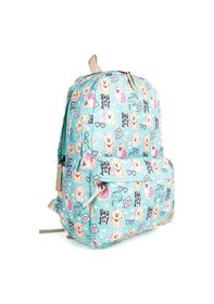 Resim Renkli Ve Zarif: Günlük Lise Kullanımına Uygun Astarlı 15.6 İnç Laptop Çantası Mavi-1122 Mavi 