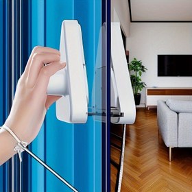 Resim Endüstriyel Kalite Çift Taraflı Manyetik Pencere Temizleyici - Güçlü Mıknatıslı ve Kaymaz Sap İç/Dış Mekan Kullanımı için, Yüksek Binalar, Oturma Odası, Yatak Odası, Banyo Cam Temizliği - Dayanıklı & Güvenli Tasarım, Cam Yüzey Temizleyici | Ergonomik Sap | Sağlam Plastik Kulp 