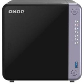 Resim Qnap Ts-432x 4x24tb Desteği Raıd 0-1-5-6-10 Nas Depolama Ünitesi Abanoz 