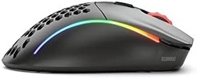 Resim Glorious Model D RGB Kablosuz BAMF sensörlü 19.000 DPI 67 gram Gaming Mouse Mat Siyah 