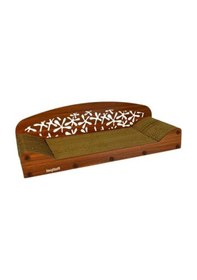 Resim Çift Katlı Karton Kedi Tırmalama Koltuğu, 68x25x20 Cm, Ceviz 