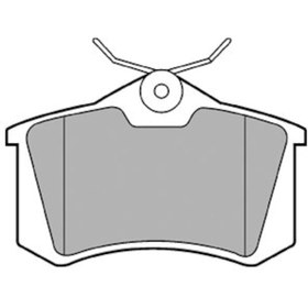 Resim Vw Golf Plus 1.4 Fsi 2005-2006 Delphi Arka Fren Balatası N11.13107 