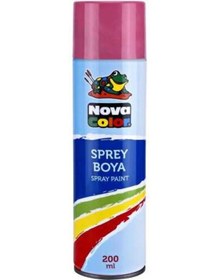 Resim Nova Color Sprey Boya Pembe 