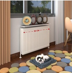 Resim Kenzlife Petek Üstü Raf Dresuar Golden Boy Gri 090 24 Tekli Kitaplık Duvar Rafı 090 Cm Uzunluk Gri 