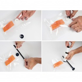 Resim 100% Chef Click-It Sous Vide Pişirme Poşeti, 20 Adet 