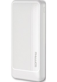 Resim 20.000 Mah P.bank 2 Type-c + 1 Usb Çıkışlı Beyaz BEYAZ 