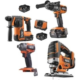 Resim Aeg 4lü Şarjlı Matkap Seti 