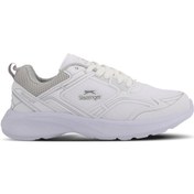 Resim Slazenger GIMA Kadın Beyaz / Gümüş Koşu & Yürüyüş Spor Ayakkabısı 