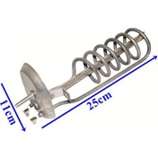 Resim Demirdöküm Arçelik Uyumlu Beko G5 Model Rezistans Termosifon Rezistans - Anotlu - Contasız 