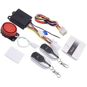 Resim Rogfer Uzaktan Kumandalı / Anahtarlı Motosiklet Akıllı Tek Yönlü Güvenlik Alarm Sistemi 