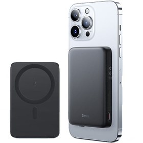 Resim Benks MP07 M-safe Magnetik İnce Tasarımlı Powerbank 10000mAh iPhone 12-13-14 Serisi - Siyah 