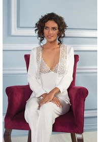 Resim Pierre Cardin 5045 Penye Altılı Takım - Ekru Ekru 