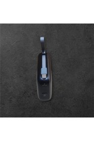 Resim teknoköşem PD 22.5W 10000mAh Powerbank - USB-C Dahili, LED Dijital Ekran 