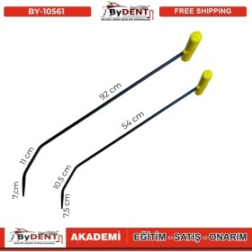 Resim Pdr Boyasız Göçük Düzeltme 2 Parça Çubuk Seti 