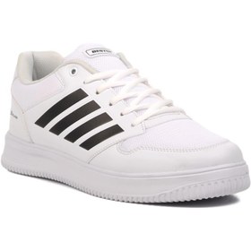 Resim Ayakmod Bst-B74 Beyaz-Siyah Erkek Sneaker 