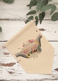 Resim Yatak Odası Duvar Dekoru Pinterest Oda Dekoru, Sanat Serisi, Kanvas Flama Askılı Duvar Örtüsü NO:447 - Renkli - 15 / 30 x 40 