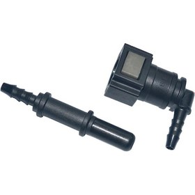 Resim Çift Dirsek Hızlı Çıkarma Erkek Dişi Yedek Parça Yakıt Hattı Hortumu 