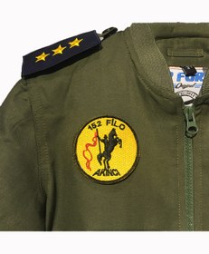 Resim FLY T-SHIRT Çocuk Pilot Montu - Yeşil 