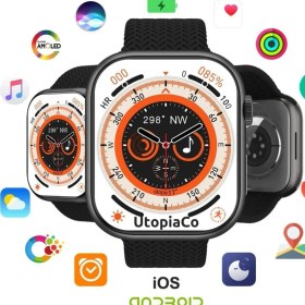 Resim Wearfit Pro Hk9 Pro Max Siyah Gen4 Amoled 49MM Yapay Zeka Destekli Kulaklık Bağlama Akıllı Saat 