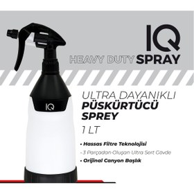 Resim IQ Canyon Başlıklı Ultra Dayanıklı Sprey Şişe 1 Litre 