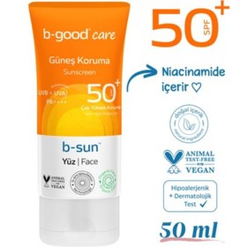 Resim B-GOOD Yetişkin Yüz Güneş Koruma Spf50+ 50Ml 
