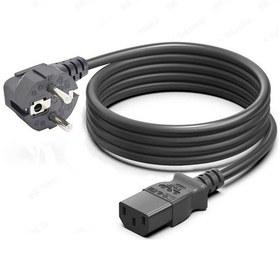 Resim C13 Bakır Power Kablo - Elektrik Güç Kablosu - 3*1.5mm² - 1.8 mt 