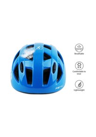 Resim Tongxida Çocuk Multispor Kaskı - Tek Parça Eps+pc - 14 Havalandırma - Mavi S 50-54cm Mavi 