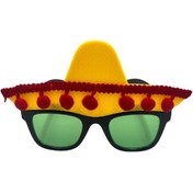 Resim Parti Gözlük Meksika Ponponlu Model 