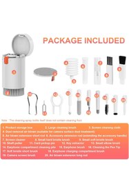 Resim Fillikutum 20 in 1 Temizlik Kiti Elektronik Cihaz Temizleme Seti Çok Fonksiyonlu Temizleme Seti Klavye Temizlik 