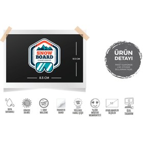 Resim Bay Etiket Hbg39 Snowboard Etiketi 