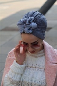Resim Sahra Şal Dünyası Serit Detaylı Bone 