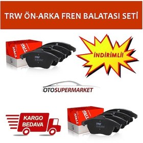 Resim Volvo C30 Ön ve Arka Fren Balata 1.6 100 Hp 2007-2012 Trw 